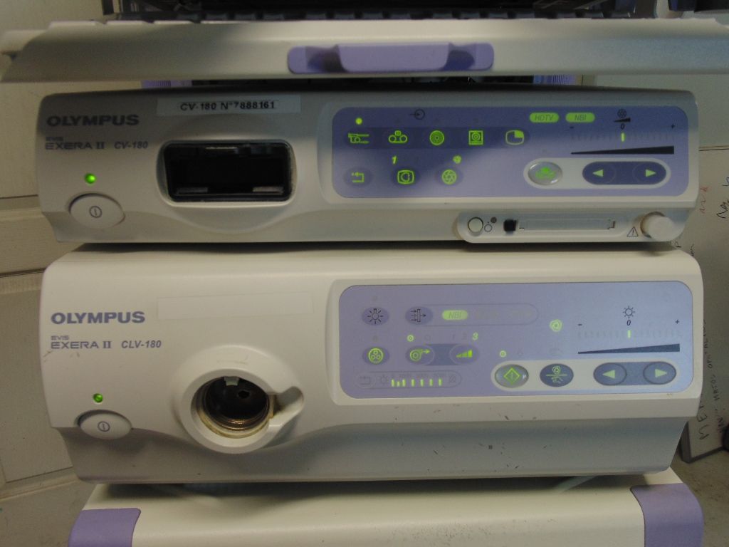 OLYMPUS ENDOSCOPY EVIS EXERA II / OFP2 / SONY UP25MD / ERBE ICC200